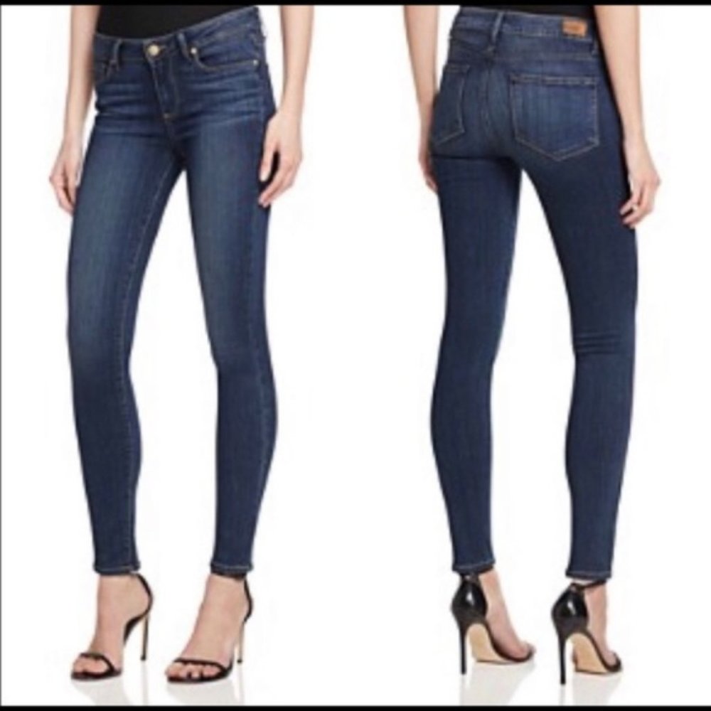 PAIGE Peg Skinny Jeans Size 25 Waist